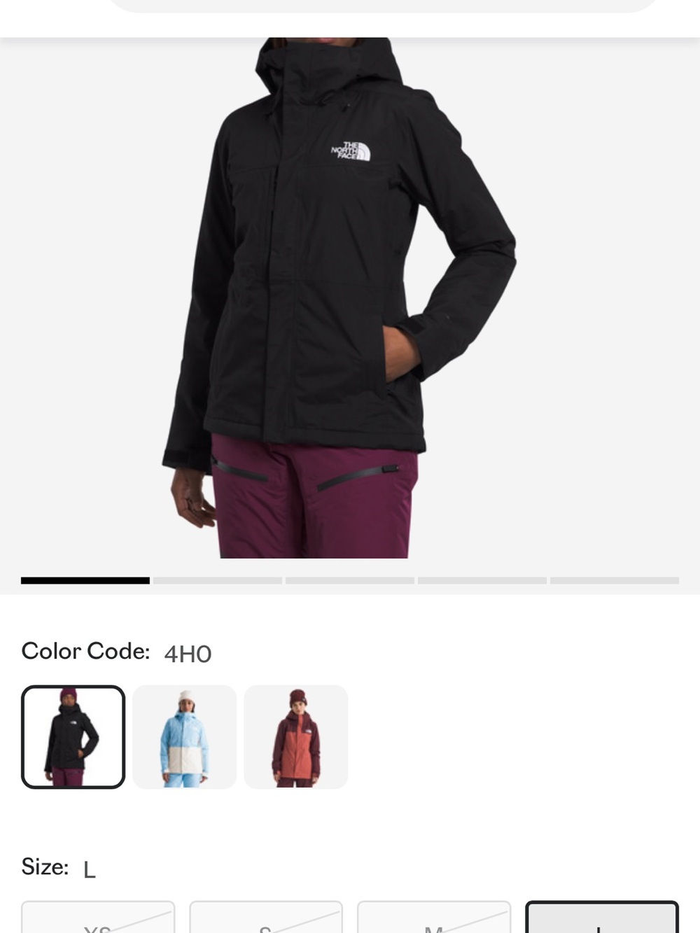 Women’s Winter Snow Set (JACKET AND PANTS) The North Face - Freedom